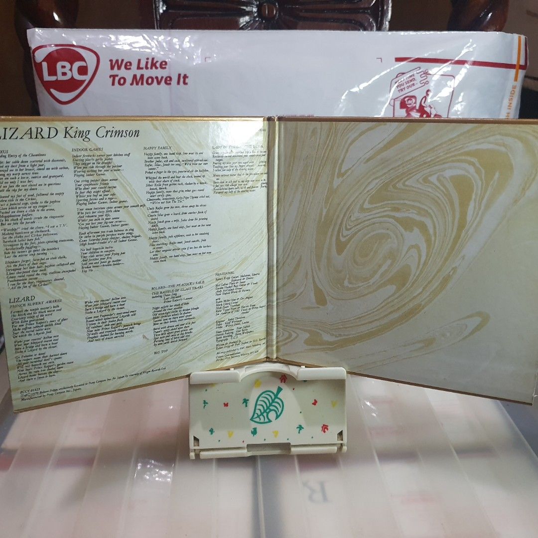 [CD] King Crimson Lizard Album (Category: CDs & DVDs) located in Quezon City. Submitted by collectionneursonline88 (Listing ID 1470725713, Image 3). Description: - King Crimson - Lizard Audio CD (Japanese Import) - Released by Pony Canyon Inc. (Catalog No: PCCY-01423) - Features classic tracks: Cirkus, Indoor Games, Happy Family, Lady of the Dancing Water, Prince Rupert Awakes, and Bolero - Includes original lyric insert and jewel case art panels