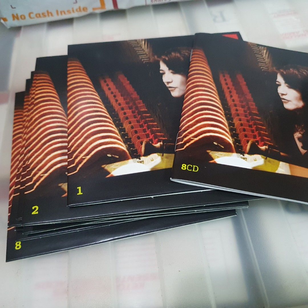 [CD] Martha Argerich Edition Chamber Music 8CD EMI Classics (Category: CDs & DVDs) located in Quezon City. Submitted by collectionneursonline88 (Listing ID 1470567147, Image 2). Description: - Artist/Label: Martha Argerich Edition (EMI Classics) - Format: 8 CDs with 8 individual booklets - Collaborations: Itzhak Perlman, Maxim Vengero, Renaud Capuçon, and Michael Collins - Repertoire: Beethoven, Chopin, Schumann, Mendelssohn, Debussy, Shostakovic
