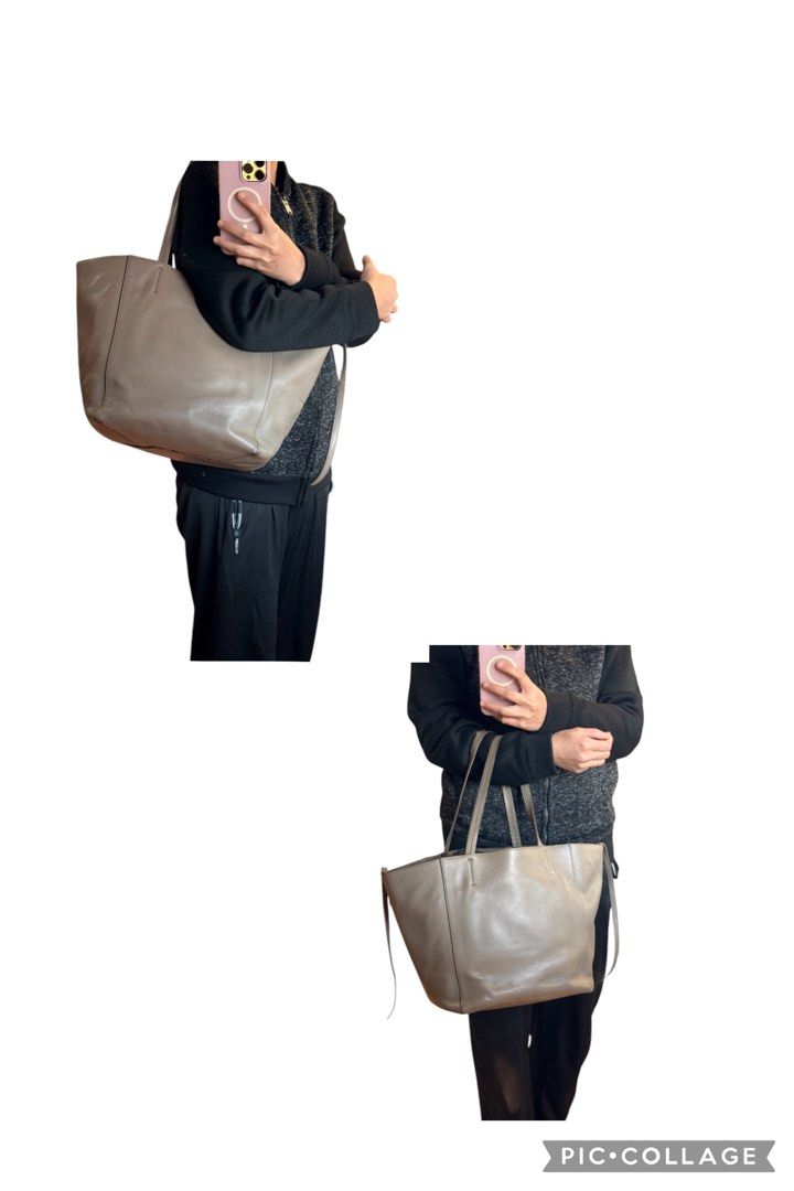 Celine Cabas Phantom Tote Bag (Category: Tote Bags) located in Baguio. Submitted by pwz-eshop (Listing ID 1470639028, Image 3). Description: • Up for Grabs!! • Guaranteed Authentic!! • Flaws: Heavy signs of use on handles, rubs on base corners, scuffs on lining, tiny cracks on lips edging, minor stains and press marks on leather. (please see photos) • BRAND: CELINE. • DIMENSIONS: length 19", height 12", width 6.5", handle drop: 9". • SERIAL NUMBE