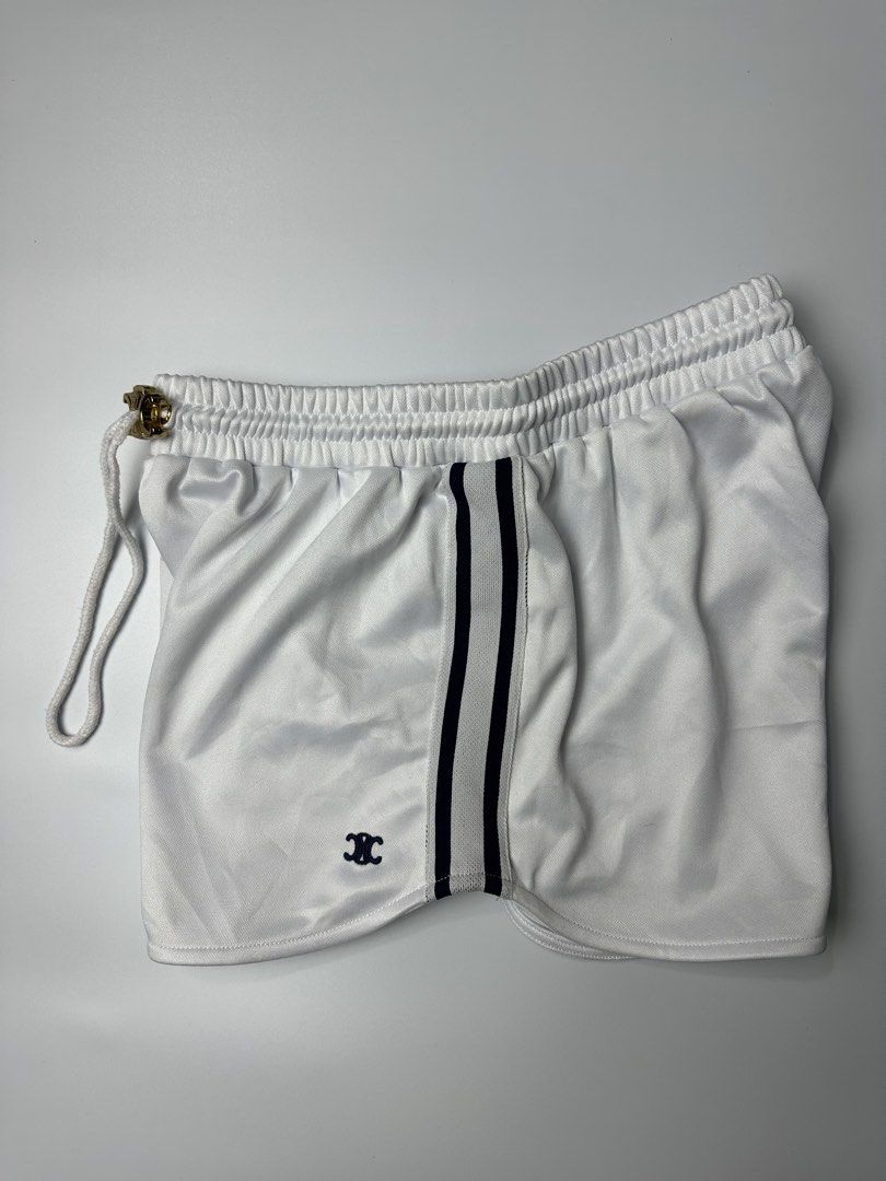 Celine Paris Mini Shorts (Category: Shorts) located in Bacolod City. Submitted by 2k.archives (Listing ID 1470673702, Image 2). Description: • Likenew • Size M • Needwash • Complete Tags.