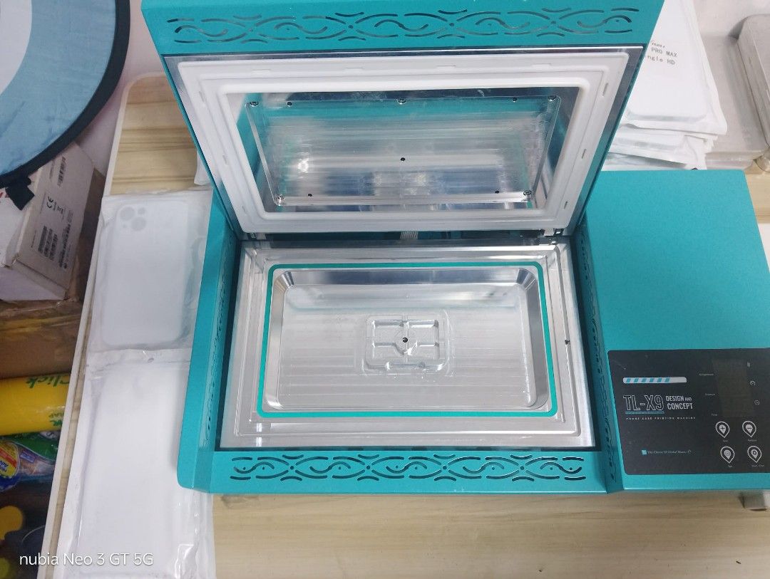 Cellphone Cover Customize 3D Phone Case cover Sublimation Printer Machine (Category: Cases & Sleeves) located in Quezon City. Submitted by vamosycompra (Listing ID 1470605617, Image 2). Description: Cellphone Cover Customize 3D Phone Case cover Sublimation Printer Machine for sale: TUOLI TL-X9 Phone Case 3D Sublimation Heat Transfer Machine * COMPLETE SET WITH PHONE CASE, ACCESSORIES * Smart phone case printing machine * For phone case picture, h