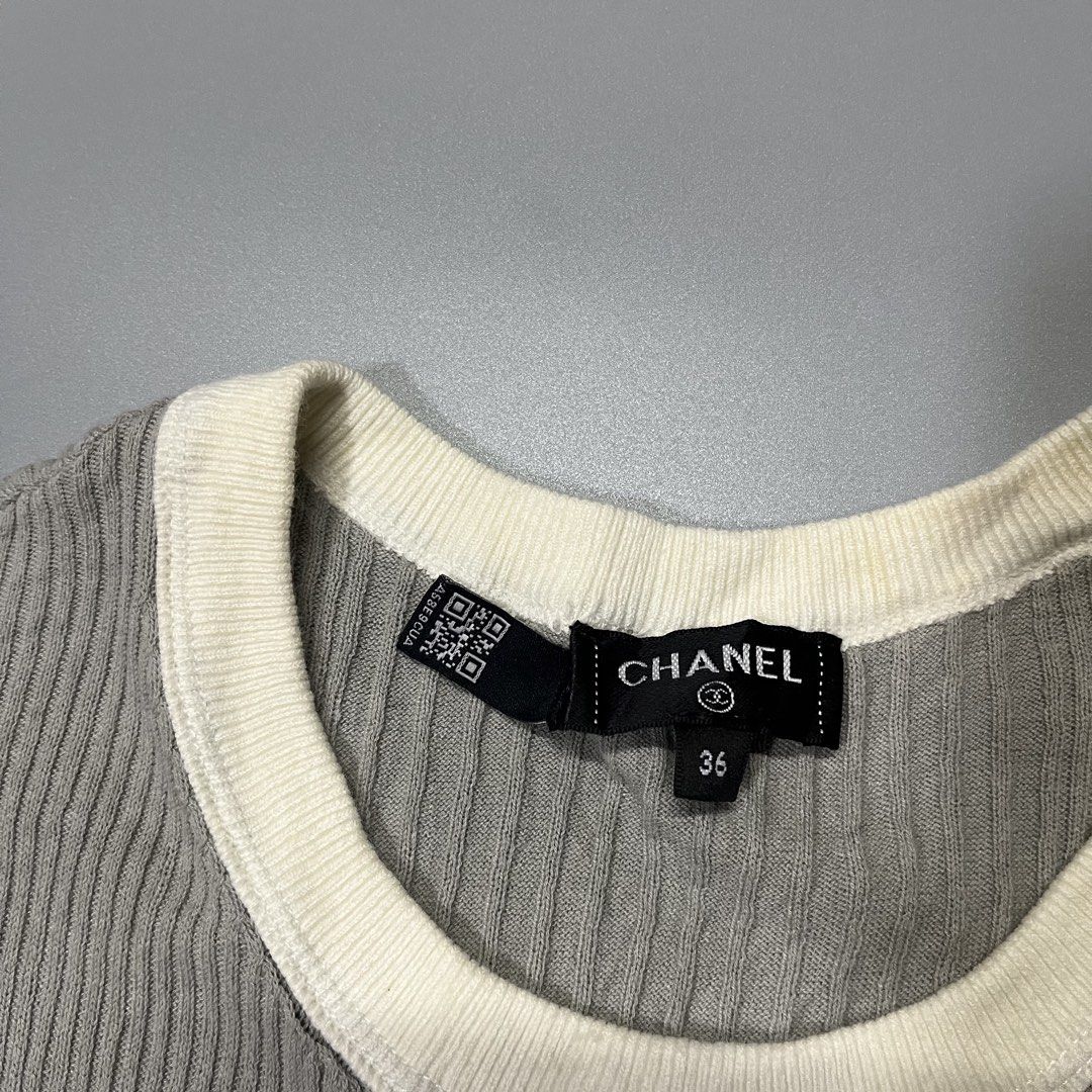 CHANEL (Category: Luxury Apparel) located in Las Pinas. Submitted by unknownthfrift99 (Listing ID 1470558812, Image 3). Description: FOR SALE CHANEL COCO BEACH TOP SIZE 36 AUTHENTIC 3k+SF LAS PIÑAS LOC .