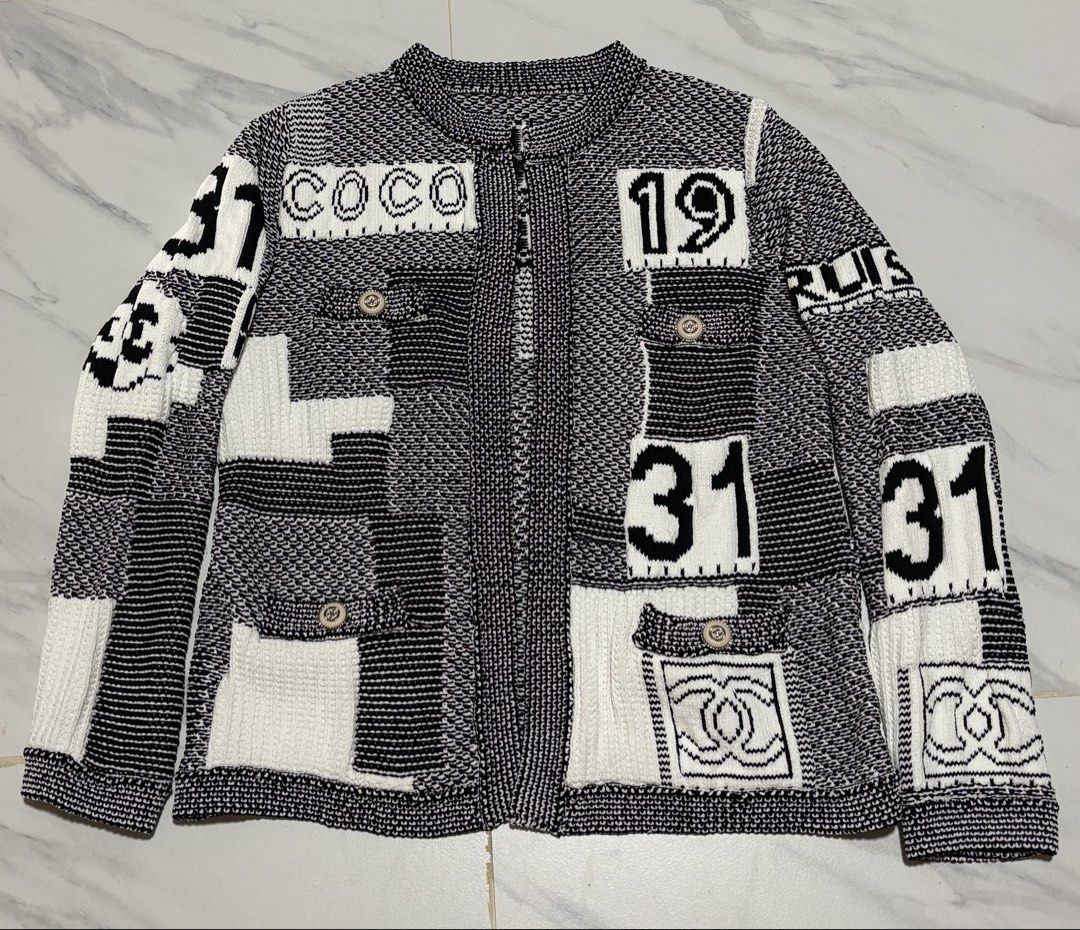 Chanel Coco “20C Train Station” (Category: Coats, Jackets and Outerwear) located in Baguio. Submitted by thriftedbaguio (Listing ID 1470598380, Image 1). Description: Excellent Condition Size 40 Tagged Dimensions 22*27 Color rate 10 .