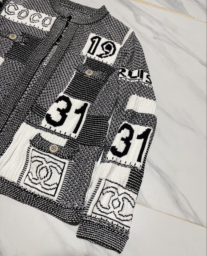 Chanel Coco “20C Train Station” (Category: Coats, Jackets and Outerwear) located in Baguio. Submitted by thriftedbaguio (Listing ID 1470598380, Image 2). Description: Excellent Condition Size 40 Tagged Dimensions 22*27 Color rate 10 .