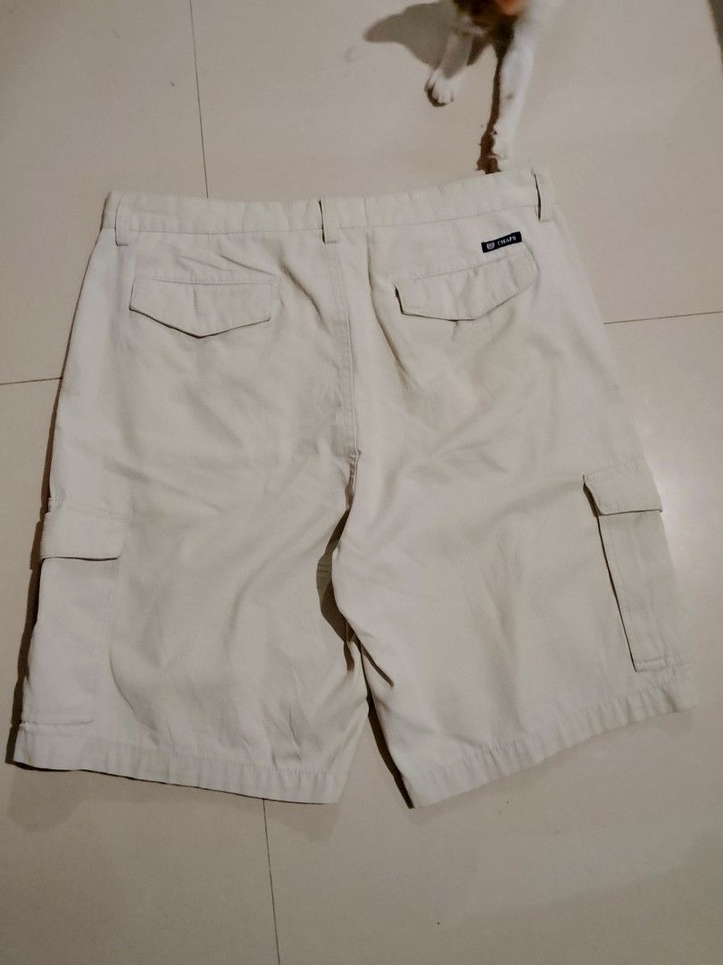 CHAPS JORTS (Category: Shorts) located in Cavite. Submitted by jftxthrift (Listing ID 1470582321, Image 2). Description: sz 34 ‎length 22.5 ‎thigh 13.5 ‎l.o 12 issue madaming stain.
