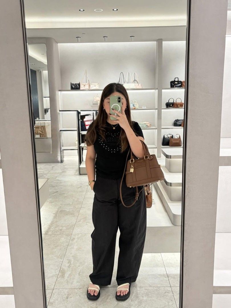 Charles & Keith Bag (Category: Cross-body Bags) located in Paranaque City. Submitted by em.collection (Listing ID 1470593133, Image 2). Description: Bought in store halos no issue stored well personal preloved complete with dustbag and paperbag Valenzuela Area.