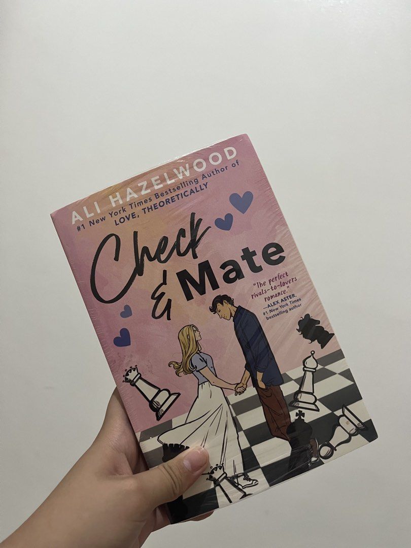 Check & Mate by Ali Hazelwood (Category: Storybooks) located in Laoac. Submitted by bookwormclubpeeps (Listing ID 1470647394, Image 1). Description: AUTHENTIC ‼️ — chess rivals to lovers — slow-burn romance — witty banter & tension — grumpy x determined girl — young adult romance — unexpected chemistry — ambition, family & second chances.