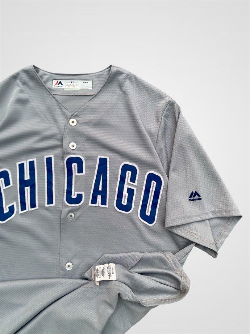 Chicago cubs (Category: Tshirts & Polo Shirts ) located in Bauang. Submitted by thriftydetrese (Listing ID 1470667624, Image 3). Description: Chicago Cubs Baseball Jersey 2015 Size Large W- 22 L- 28 No issue Excellent Condition.