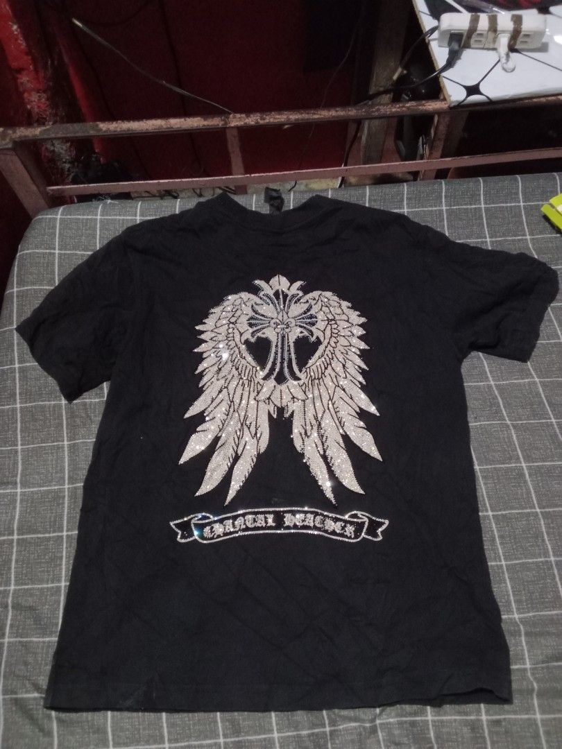 Chrome heats bids (Category: Formal Shirts) located in Manila. Submitted by tcbukay_zxc25 (Listing ID 1470684608, Image 3). Description: chrome hearts bids diem's 20x26 good condition. need wash.