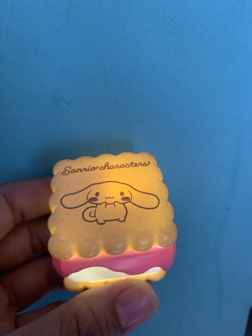 Cinnamoroll Marshmallow sandwich Light (Category: Other Merchandise) located in Manila. Submitted by macks_toys (Listing ID 1470711215, Image 2). Description: 📌You may send DM for your inquiries. ✨KINDLY CHECK EACH DETAILS✨ 🔳 From Japan/UK Surplus items 🔳 Manage your expectations since it’s preloved and from Surplus Items 🔳 WYSIWYG ✨ Thank you! ✨.