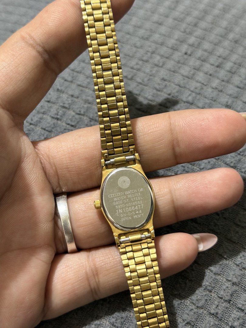 Citizen Watch (Category: Women's Watches) located in San Juan City. Submitted by camyoo (Listing ID 1470651191, Image 2). Description: 2800 as pack Last price posted Bawal sa maselan Both are working.