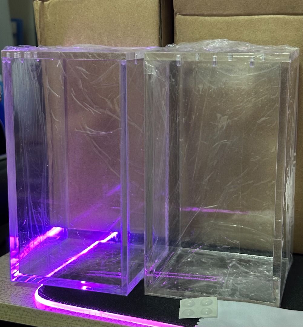 Clear Acrylic Display Case Figure Box (OP and FB Japanese version ...