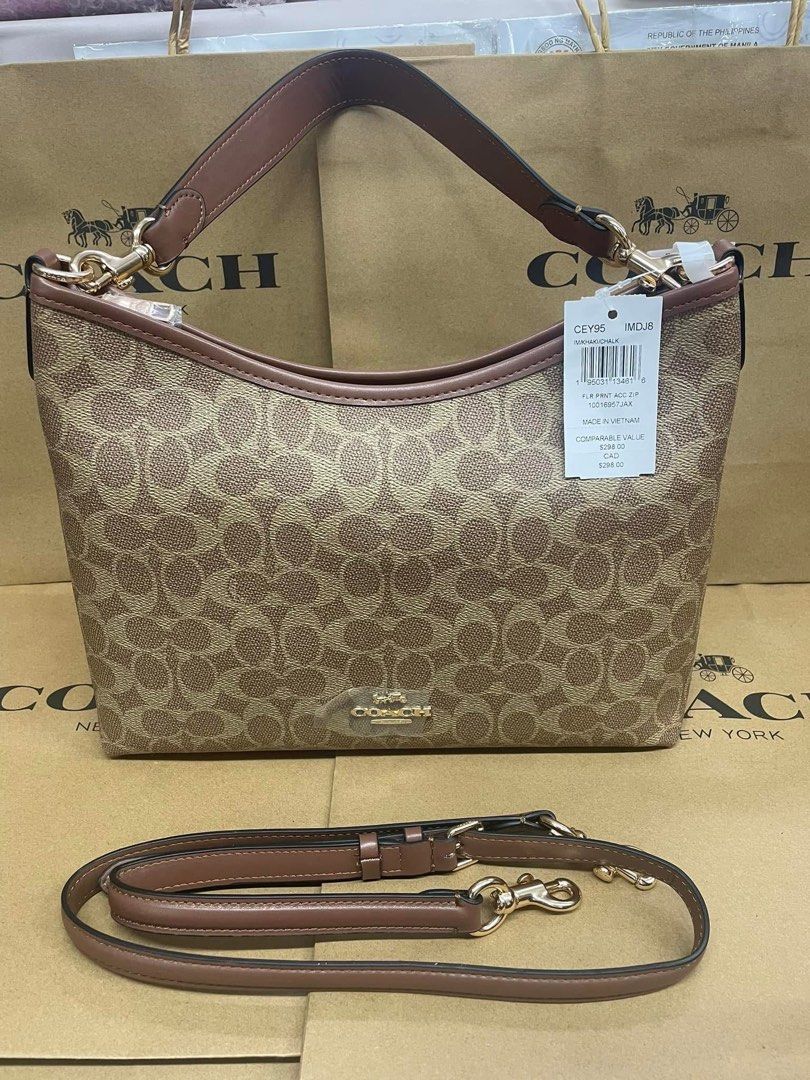 Coach Laurel Shoulder Bag (Category: Shoulder Bags) located in Manila. Submitted by btdcbagtrendsdcapul.2 (Listing ID 1470617106, Image 3). Description: Inclusion: Tag, Carecard, Paper Bag, Dustbag, Limited stocks only 📩 Dm for inquiries .