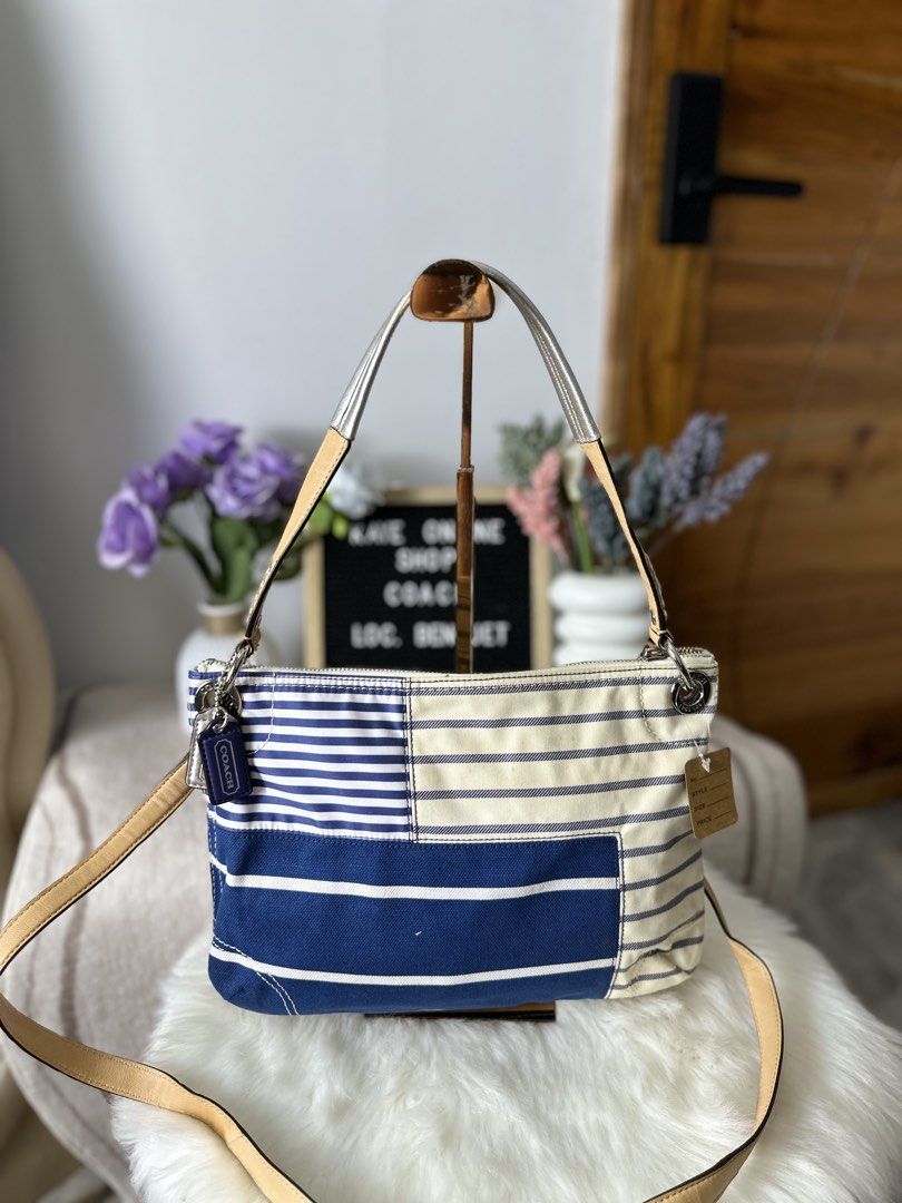 Coach Poppy Patchwork Locker Bag (Category: Cross-body Bags) located in Sablan. Submitted by kayescorner (Listing ID 1470614000, Image 3). Description: Coach Poppy Patchwork Locker Bag / Hippie Shoulder Bag 💰5,950.00 BENGUET AREA 📍 Shipping: J&T COURIER 📍 Dropping Area: Maharlika ⚠️Kaye Online Shop do not intend to infringe upon any trademarks, copyrights, or intellectual property rights. Any use of brand names or images is solely for identifi