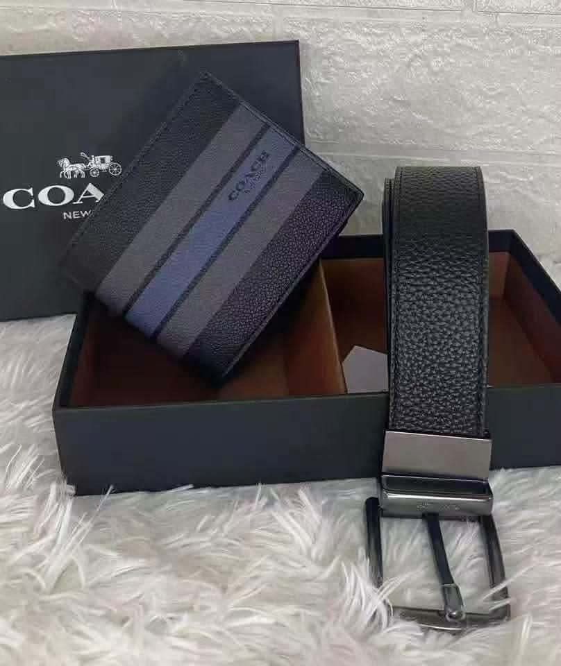 Coach Wallet & Belt (Category: Belts) located in Quezon City. Submitted by stuffs.hellyy (Listing ID 1470730163, Image 1). Description: with box made in vietnam .