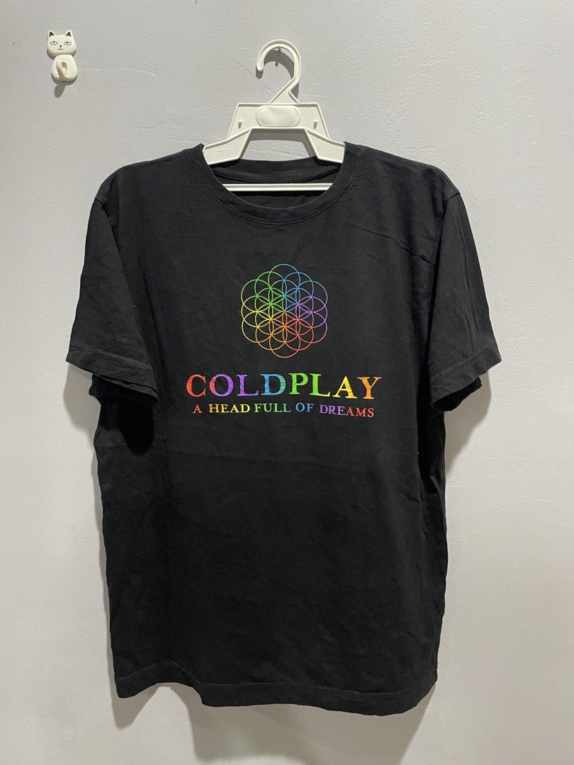 Coldplay Concert Tour Tee, Men's Fashion, Tops & Sets, Tshirts & Polo ...