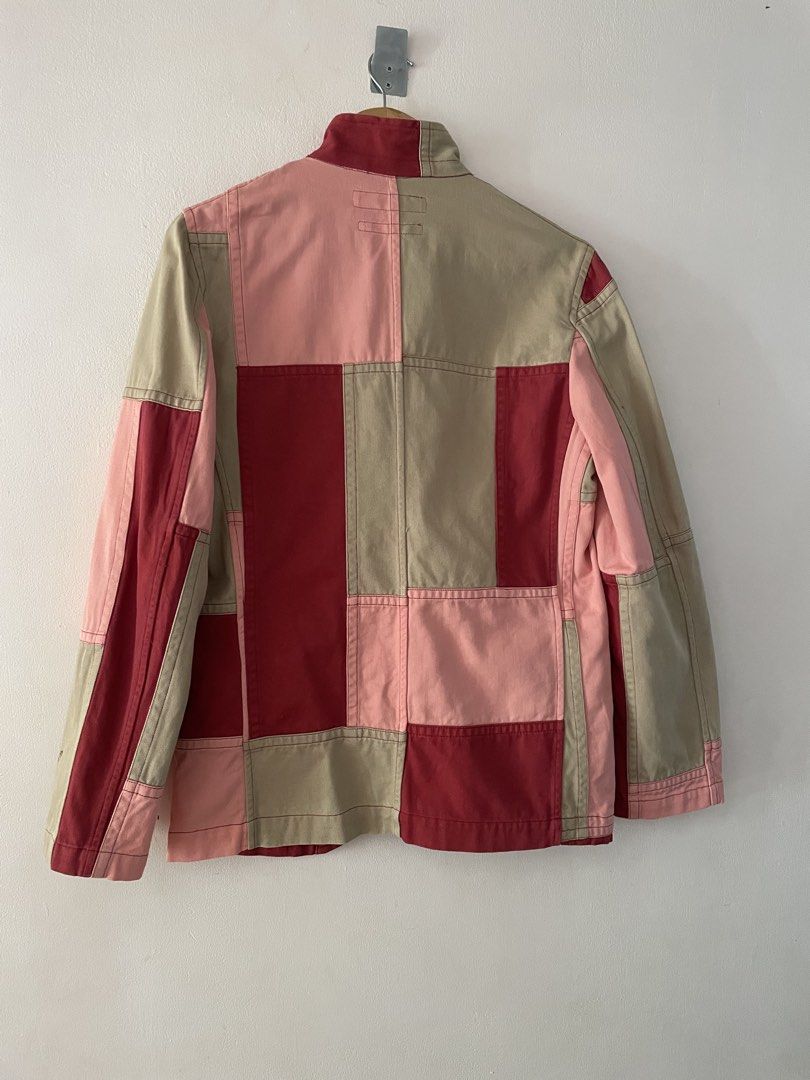 Comme des Garçons Shirt patchwork blazer (Category: Coats, Jackets and Outerwear) located in Manila. Submitted by rm0330 (Listing ID 1470570279, Image 2). Description: Comme des Garçons Shirt | Patchwork Blazer | Size Small Shoulders: 17 Pit to pit: 20 Accepting offers! .
