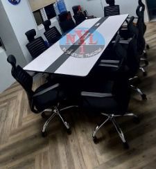 Conference Table with Mesh High back Chair | office partition | (Category: Office Furniture & Fixtures) located in Manila. Submitted by namirkahal (Listing ID 1470624379, Image 1). Description: OFFICE FURNITURE | FAST PRODUCTION | SHORT LEAD TIME Upgrade your workspace with quality office furniture — available for bulk orders, supply, and installation. PRODUCTS AVAILABLE: • Office Partition • Linear Workstations • Office Tables • Office Chairs • 