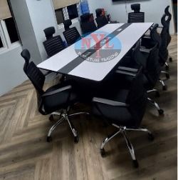 Conference Table with Mesh High back Chair | office partition | (Category: Office Furniture & Fixtures) located in Manila. Submitted by namirkahal (Listing ID 1470624379, Image 3). Description: OFFICE FURNITURE | FAST PRODUCTION | SHORT LEAD TIME Upgrade your workspace with quality office furniture — available for bulk orders, supply, and installation. PRODUCTS AVAILABLE: • Office Partition • Linear Workstations • Office Tables • Office Chairs • 