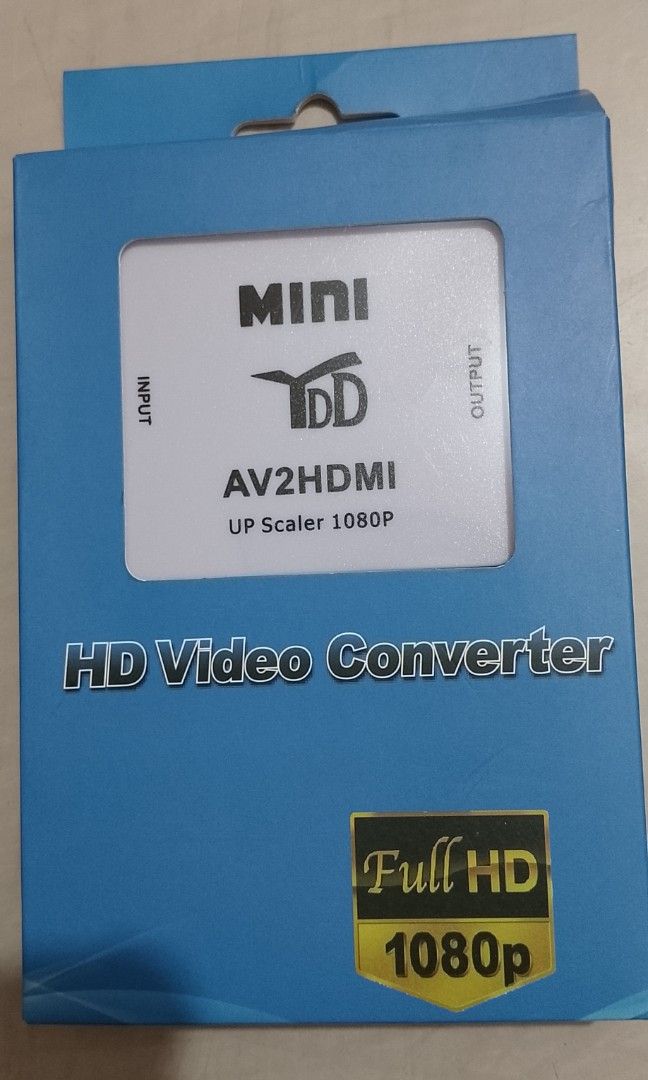 CONVERTER INPUT RCA OUTPUT HDMI (Category: Other Audio Equipment) located in Quezon City. Submitted by hajjasittienor (Listing ID 1470701502, Image 2). Description: BRAND NEW CONVERTER INPUT RCA OUTPUT HDMI ..PWEDE PICK UP ...PWEDE GCASH AVIDA TOWER NEW MANILA COL BONNY SERRANO AVE QC.