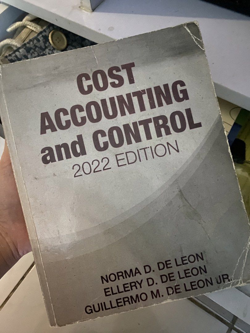 Cost Accounting and Control 2022 Edition (Category: Storybooks) located in Manila. Submitted by kei44 (Listing ID 1470650131, Image 1). Description: Loc: North Cal.