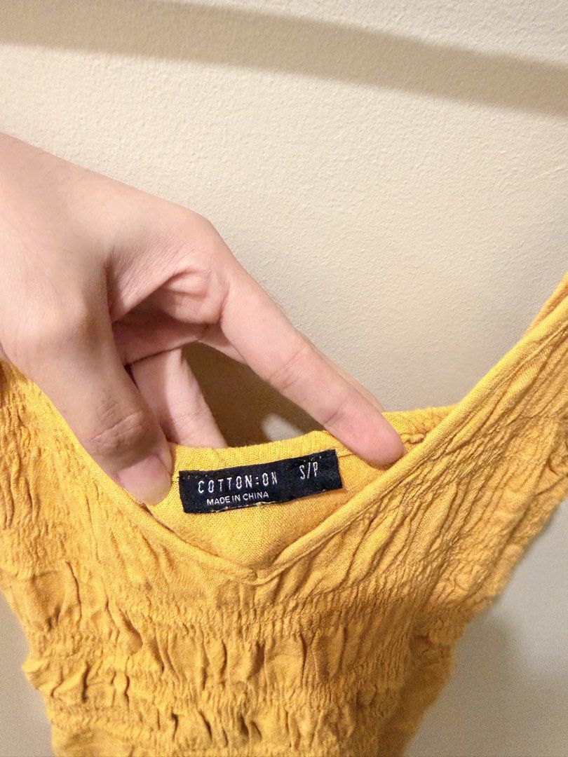 Cotton On Romper Smocking (Category: Rompers) located in Manila. Submitted by xmagic.shopx (Listing ID 1470650704, Image 3). Description: Only washed..