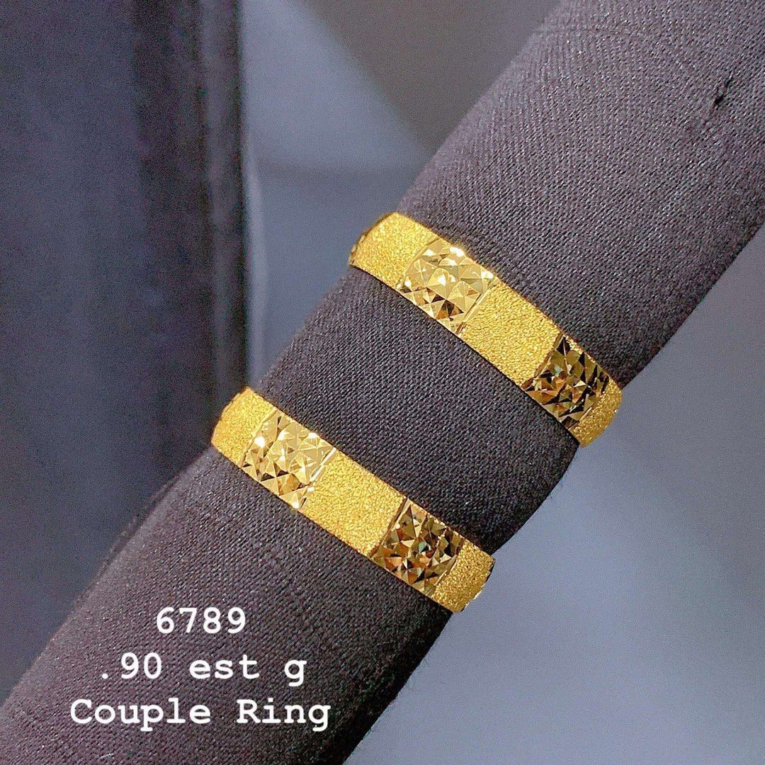 Couple Rings 18k Saudi Gold (Category: Luxury Accessories) located in Quezon City. Submitted by rych0799 (Listing ID 1470644270, Image 3). Description: 18k Saudi Gold Pawnable Offering: COD/COP Courier:Lalamove/LBC This is Pre Order if not Onhand Sizes: 5-11.