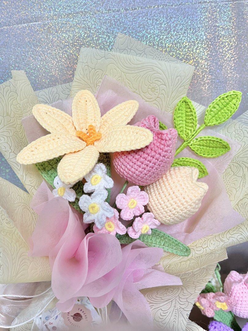 Crochet Flower Bouquet (Category: Flowers & Bouquets) located in Manila. Submitted by crisellecamille (Listing ID 1470685576, Image 3). Description: .