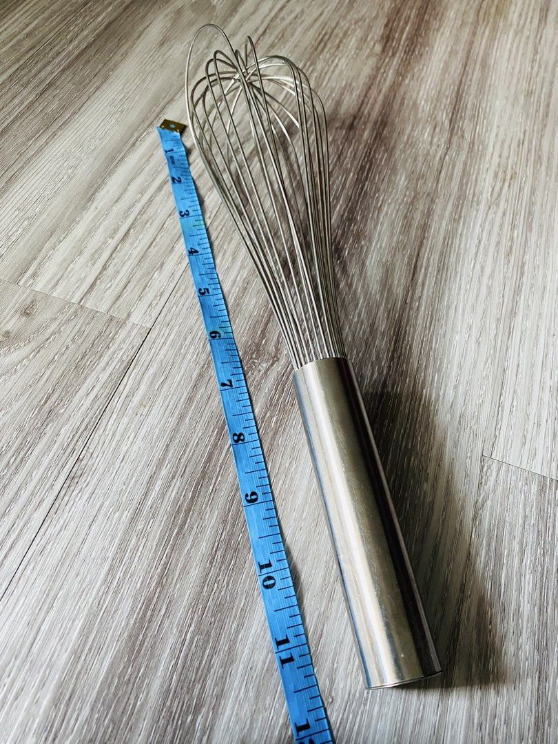 Cuisipro 18-8 Stainless Steel Whisk (Category: Cookware & Accessories) located in Caloocan City. Submitted by lovemyclothes21 (Listing ID 1470574436, Image 2). Description: - Authentic Cuisipro 12-inch whisk - Premium 18-8 stainless steel construction with a solid metal handle - Sturdy and durable for everyday baking and cooking tasks - Features stamped brand and material info on the handle - Made in China.