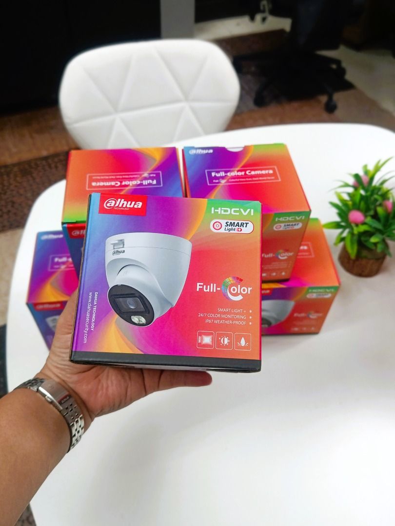 Dahua HDCVI Full-Color Smart Light Camera (Category: Security Systems & CCTV Cameras) located in Caloocan City. Submitted by michellejurilla.01 (Listing ID 1470627321, Image 3). Description: "Looking for reliable security cameras for your home or business?" 🏠🏢We’ve got you covered! Dahua HDCVI Full-Color cameras feature Smart Light technology for full-color video even in low light. 📩 Send us a direct message today for price quotes and availabi