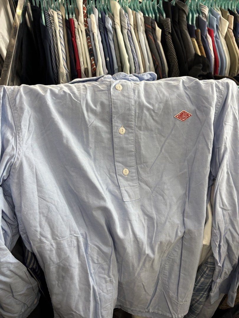 Danton Round Collar Shirt (Category: Luxury Apparel) located in Tagbilaran City. Submitted by noeeeelll (Listing ID 1470726620, Image 1). Description: In excellent condition No issue.