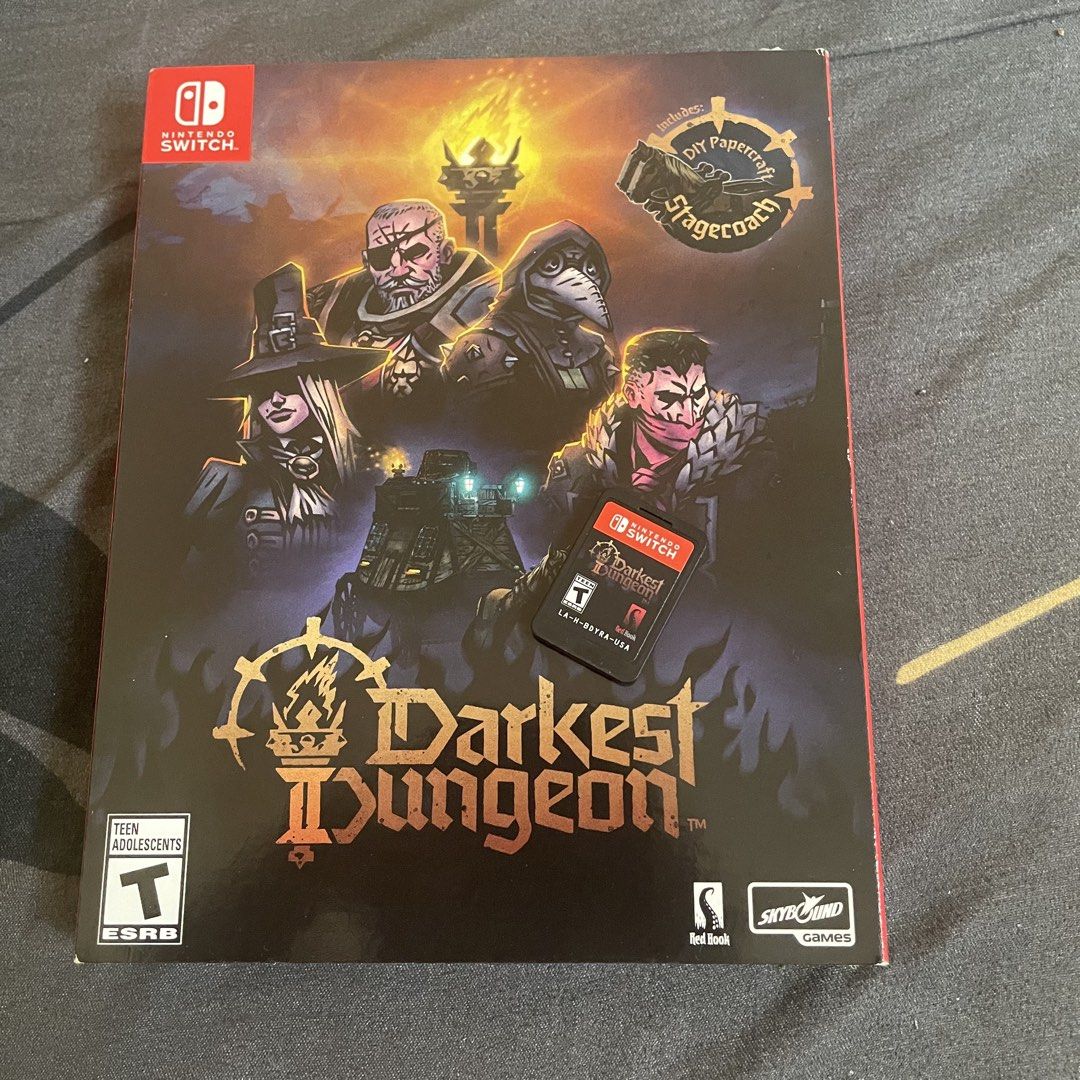 DARKEST DUNGEON II for Nintendo Switch 1 & lite (Category: Nintendo) located in Masbate. Submitted by goldenwolf21 (Listing ID 1470580668, Image 3). Description: DARKEST DUNGEON II for Sale Compatible with Nintendo Switch 1 & lite Inclusion 1 x cover 1 x case 1 x collectible cardboard toy 1x game MOP Gcash/BPI/Landbank buyer shoulder the shipping fee JRS/LBC/JNT/JORO pm for inquiries.