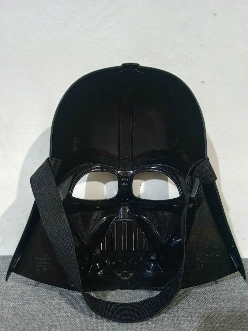 Darth Vader Mask (Category: Everything Else Others) located in Cavite. Submitted by bodega_ni_kiks11 (Listing ID 1470645465, Image 2). Description: Darth Vader Mask — Hasbro 2014 ₱250 🎭 Official Star Wars | Lucasfilm / Hasbro ©2014 ✨ Good condition, complete with strap Perfect for display or cosplay! Message me! 📩.