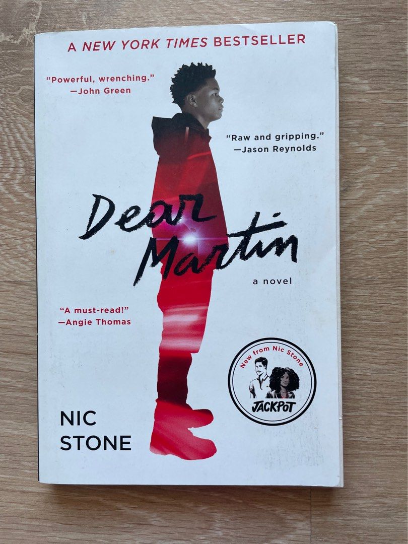 Dear Martin by Nic Stone Novel Paperback (Category: Storybooks) located in Muntinlupa City. Submitted by a.declutterer (Listing ID 1470579539, Image 1). Description: “Dear Martin” by Nic Stone Paperback edition published by Ember Negotiable price Rfs: decluttering/moving out .