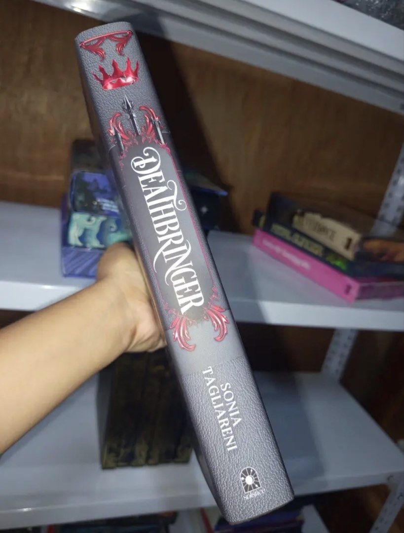 Deathbringer | Fairyloot Edition (Category: Storybooks) located in Manila. Submitted by yeshtaan1823 (Listing ID 1470682500, Image 3). Description: Deathbringer by Sonia Tagliareni Brand New MOP : Gcash or Bank Transfer MOD: J&T or Lalamove Pm for more details Can request more pics and videos.
