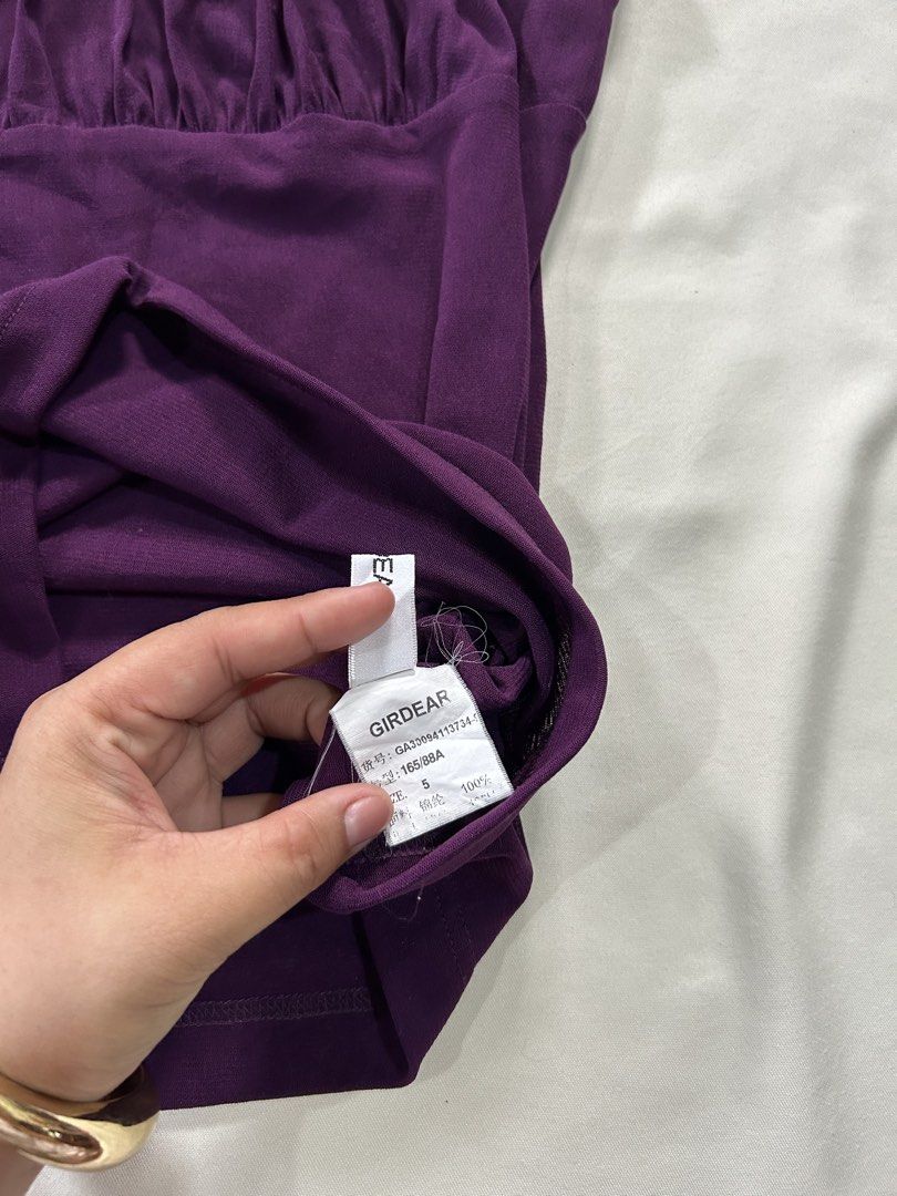 deep purple lace cami top (Category: Sleeveless) located in Pagadian. Submitted by yowna_declutters (Listing ID 1470650373, Image 3). Description: .
