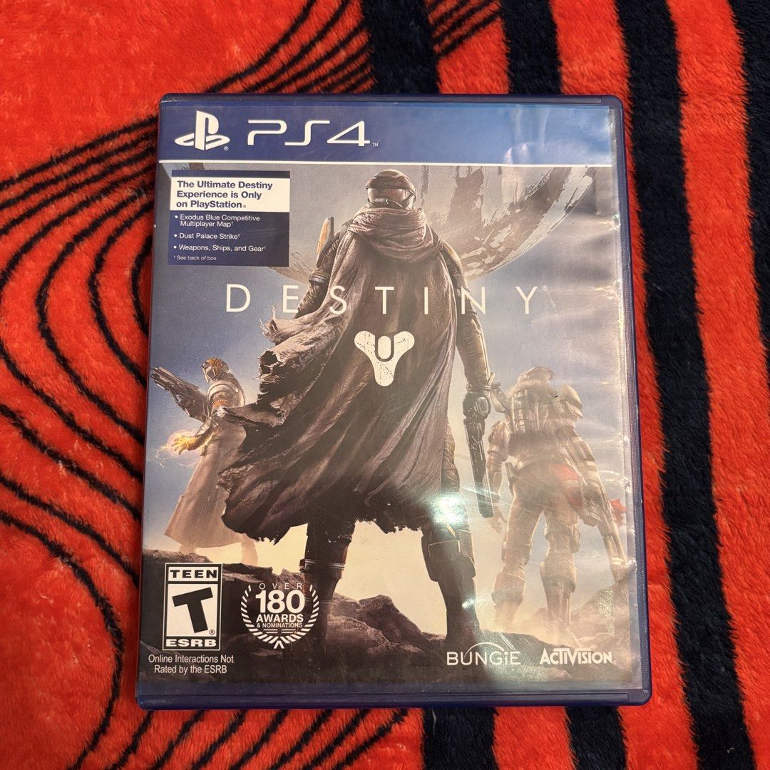 Destiny PS4 Game (Category: PlayStation) located in Pasuquin. Submitted by gabelli.declutters (Listing ID 1470566450, Image 1). Description: Notes: Will not entertain resellers, All items are negotiable, wag lang sobrang barat. and all the items is working and good condition Loc: Meycauayan Bulacan, can do meet up basta malapit lang sa location, and pwede rin lalamove or lbc or j&t.
