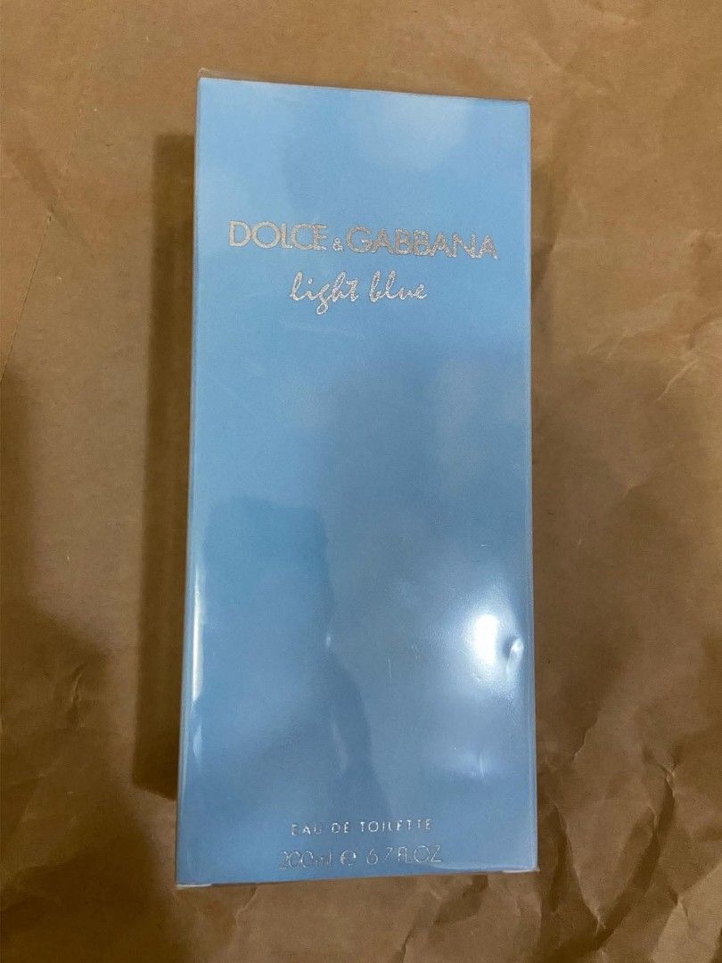 D&G LIGHT-BLUE 200ml-EDT (Category: Fragrance & Deodorants) located in Quezon City. Submitted by joansc (Listing ID 1470719950, Image 1). Description: SOURCED: DUBAI/UAE 100% ORIGINAL ONLY.