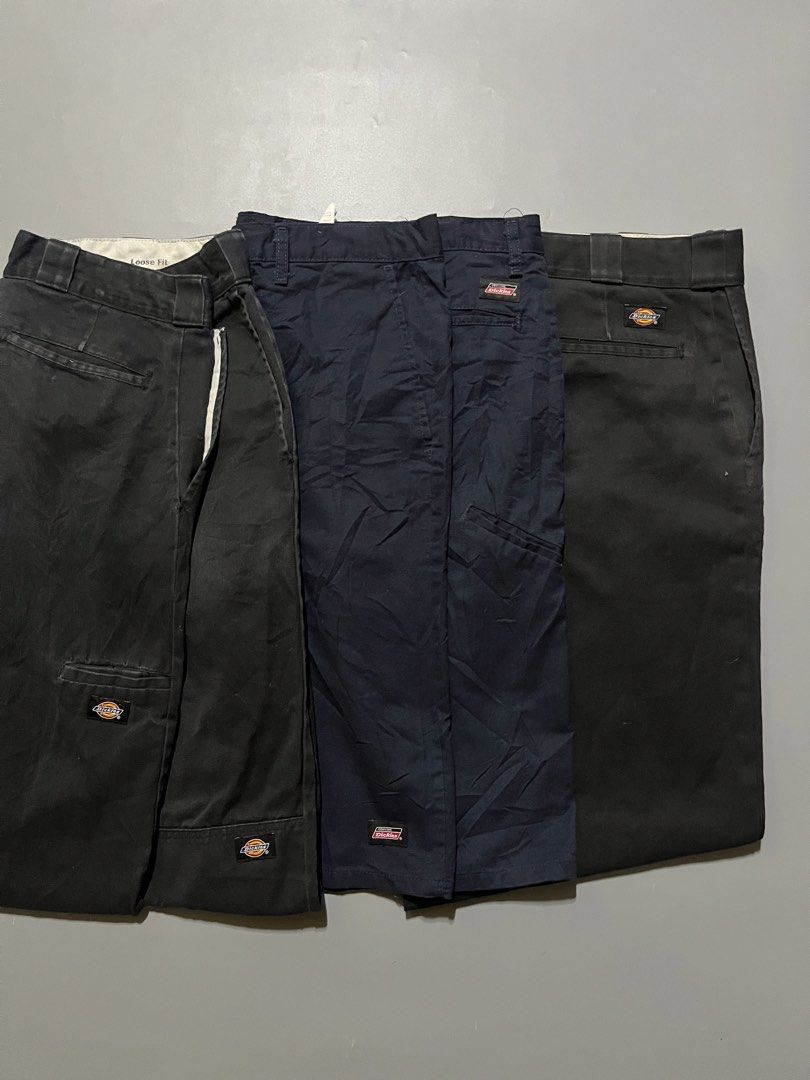 dickies short/pants (Category: Activewear) located in Santa Cruz. Submitted by __incognito (Listing ID 1470664756, Image 1). Description: dickies double knee pants 37x45 dickies double patch short 41x25 dickies single patch pants 48x45.