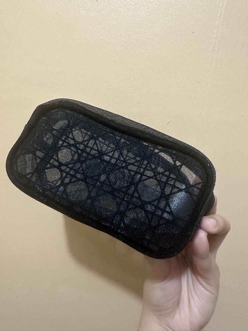 Dior Black Pouch (Category: Purses & Pouches) located in Rizal. Submitted by miss2lyps (Listing ID 1470587877, Image 2). Description: - like new, no issue.