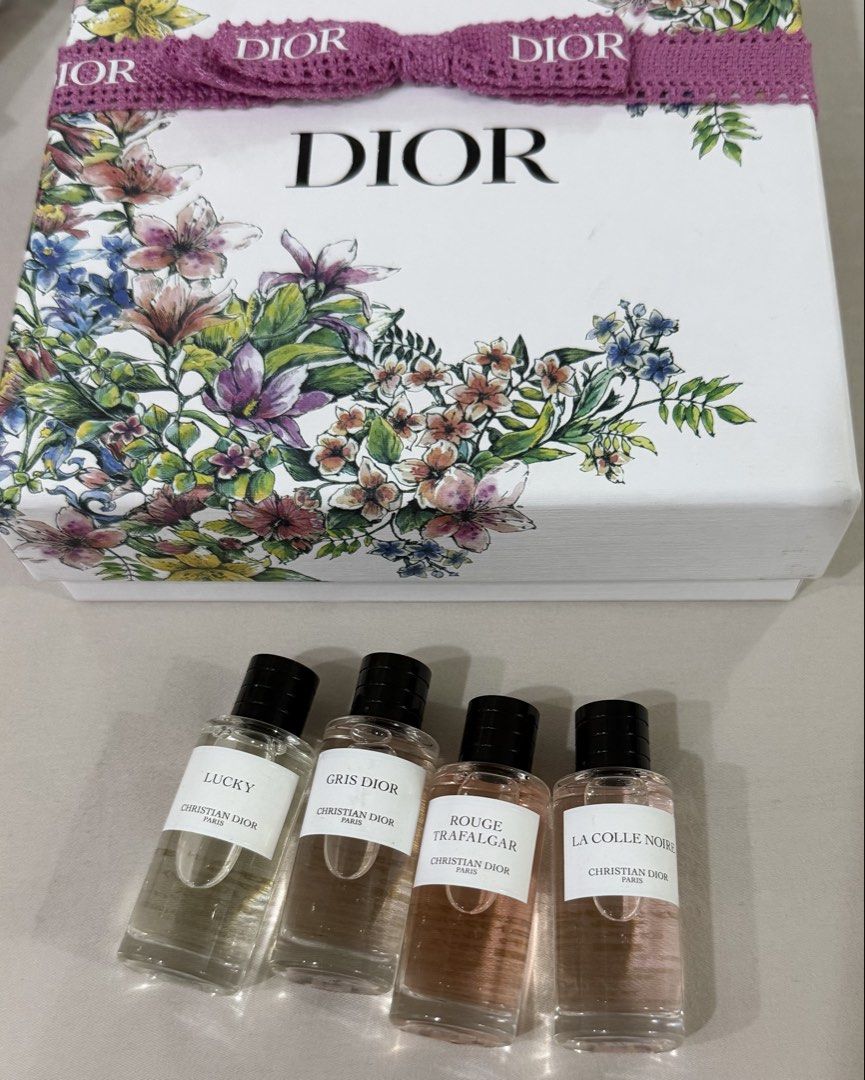 DIOR LA COLLECTION (Category: Fragrance & Deodorants) located in Davao. Submitted by gr8stmom_melissa (Listing ID 1470580734, Image 1). Description: Available: Lucky Gris Dior Rouge Trafalgar LA Colle Noire.