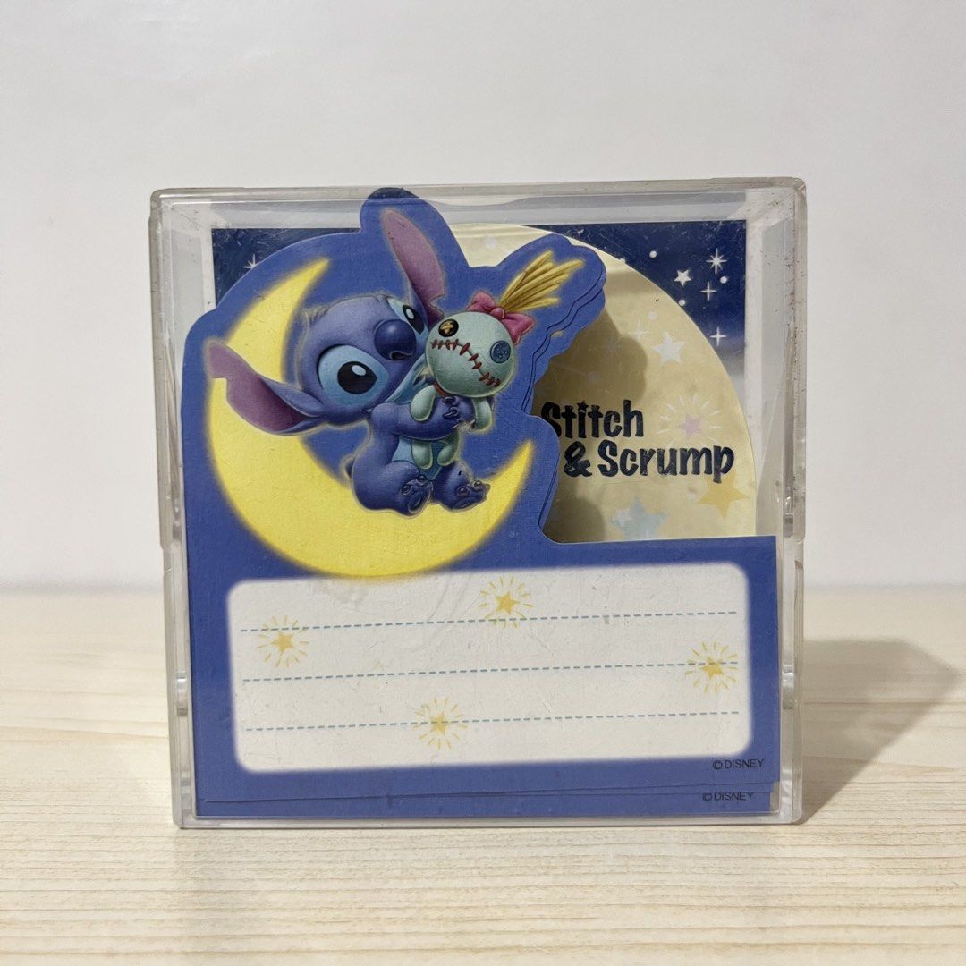 Disney Lilo & Scrump Memo Pad Set - Php 300 NOTE: plastic case w/ flaws (Category: Character Goods) located in Davao. Submitted by pandorastoybox (Listing ID 1470688150, Image 3). Description: Disney Lilo & Scrump Memo Pad Set - Php 300 NOTE: plastic case w/ flaws.
