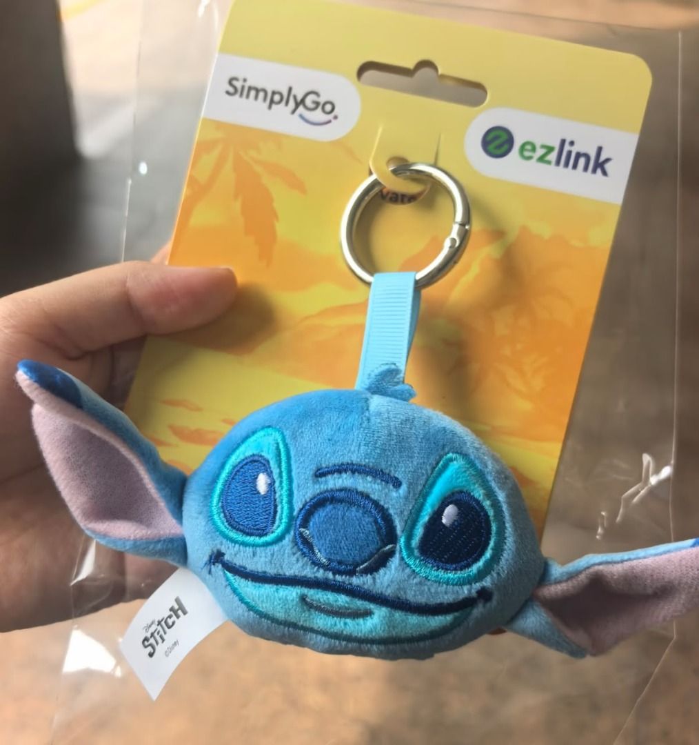 Disney Stitch SimplyGo EZ-Link Plush Keychain, Toys & Collectibles ...