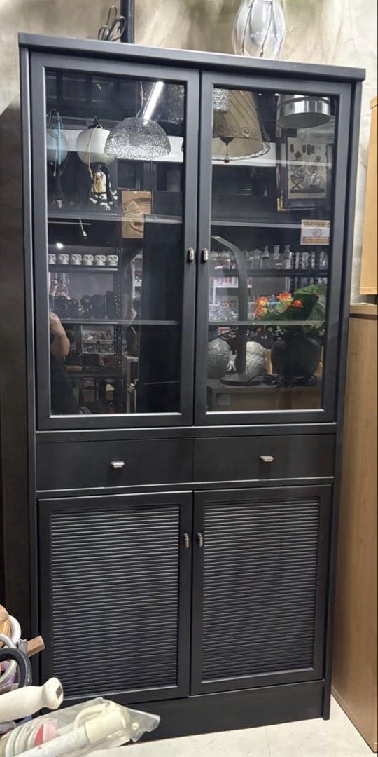 Display Cabinet (Category: Shelves, Cabinets & Racks) located in Imus. Submitted by ikigaijpsurplus (Listing ID 1470683950, Image 1). Description: Great condition! Length: 85 cm Width: 30 cm Height: 180 cm.