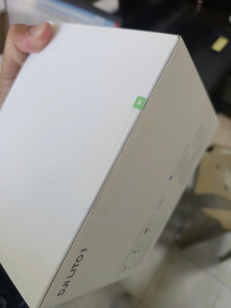DJI Lito 1 Drone (Category: Drones) located in Manila. Submitted by meowmeow937 (Listing ID 1470567654, Image 3). Description: - Item: DJI Lito 1 Drone (White) - Condition: Brand new, factory-sealed with original green tab intact - Weight: 249g ultra-light build (hassle-free flying) - Inclusions: Drone, flight battery, remote controller, RC cables, screwdriver, spare propellers, and manuals - Warranty/Proof of Purchase: Includes official invoice 