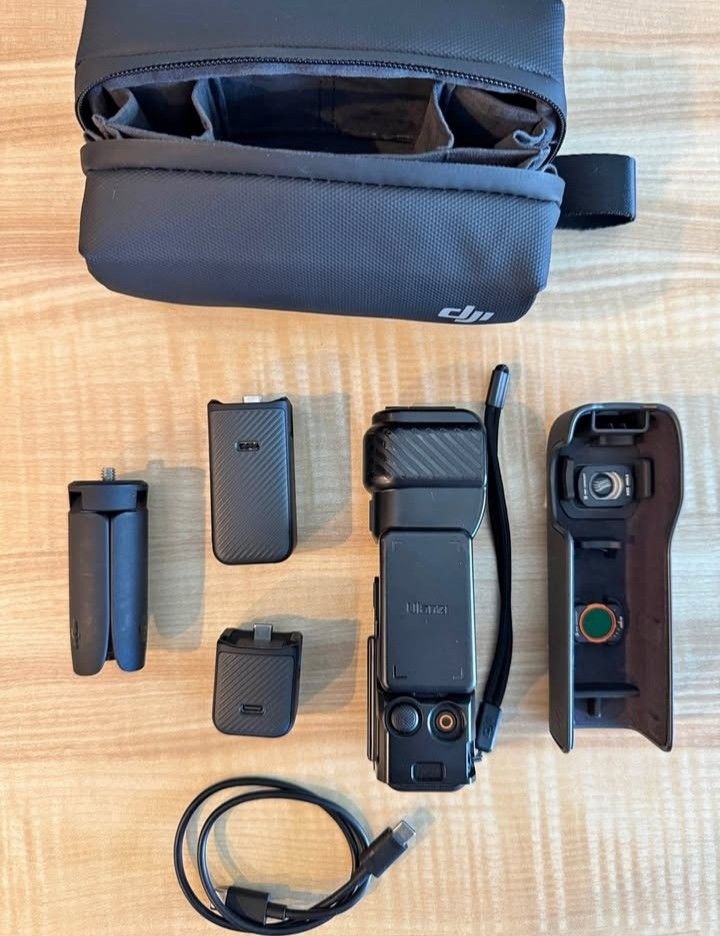DJI Pocket Creator Combo with extras (Category: Cameras) located in Aroroy. Submitted by gabrielle.otc (Listing ID 1470615178, Image 1). Description: used once.