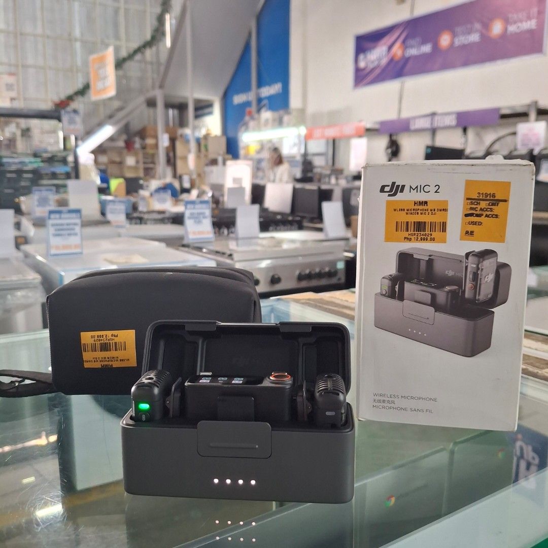 DJI WIRELESS MICROPHONE DMR02 (Category: Microphones) located in Paranaque City. Submitted by ivy69425 (Listing ID 1470569130, Image 1). Description: .
