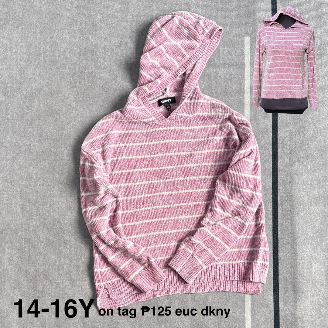 dkny chenille crop knit hoodie (Category: Coats, Jackets and Outerwear) located in Baguio. Submitted by mapa_laku (Listing ID 1470741897, Image 1). Description: .