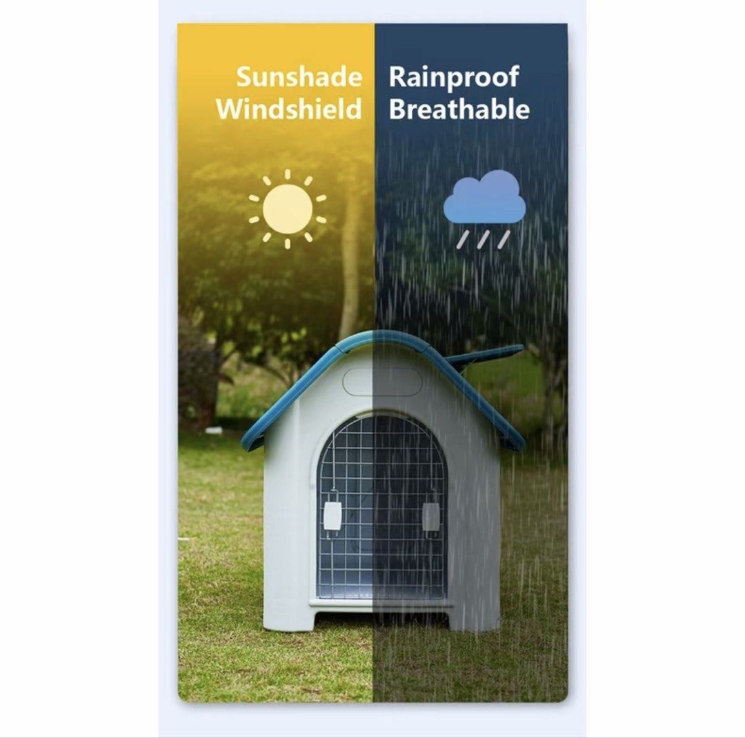 Dog house (Category: Homes & Other Pet Accessories) located in Quezon City. Submitted by _lee1267 (Listing ID 1470567945, Image 3). Description: Large size - good for big dogs like golden retriever.