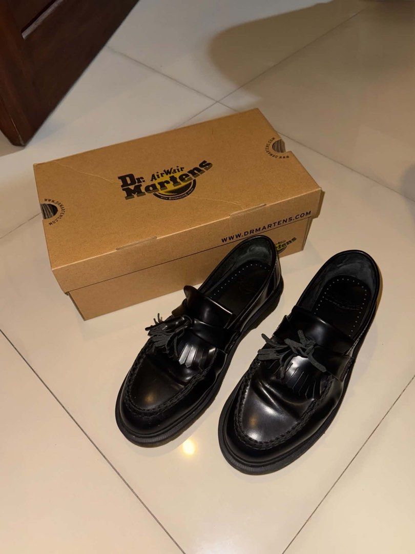 Dr. Martens Adrian Loafers (Category: Casual Shoes) located in Del Monte. Submitted by yamatho999 (Listing ID 1470718770, Image 3). Description: Dr. Martens Adrian Loafers * Black Polished Smooth leather * Bought in LA * Size: UK 6 / EU 39 / US Men’s 7 / US Women’s 8 * Well-maintained, minimal signs of usage (used once) * With original box.
